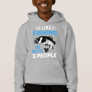 Fishing Theme kids hoodie