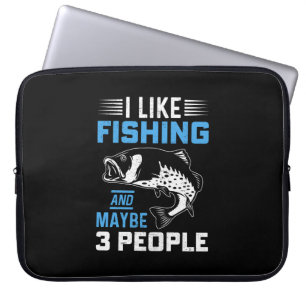 Fishing Theme Laptop Sleeve