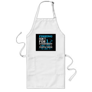 Fishing Theme Long Apron