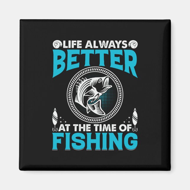 Fishing Theme Magnet (Front)