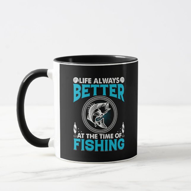 Fishing Theme Mug (Left)