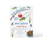 Fishing Themed Reel Excited Baby Shower Invitation