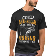 Fishing themed t-shirt