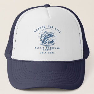Fishing Themed Weekend Trip Bachelor Party Trucker Hat