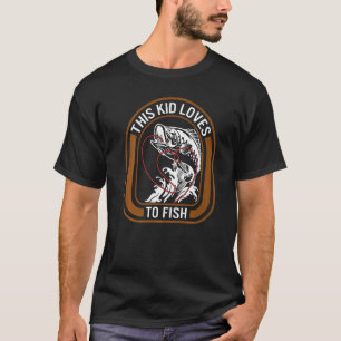 Fishing This Kid Love To Fish Future Professional T-Shirt