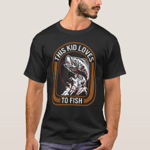 Fishing This Kid Love To Fish Future Professional T-Shirt