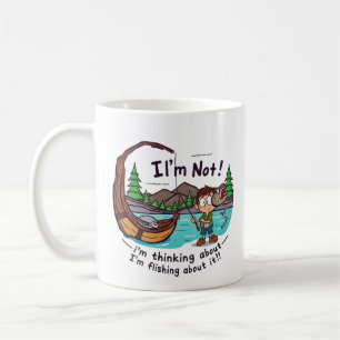 Fishing Thoughts: Not Just a Tall Tale! Coffee Mug