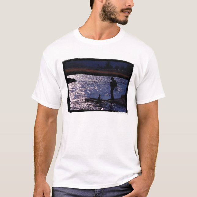 Fishing Till Dusk T-Shirt (Front)