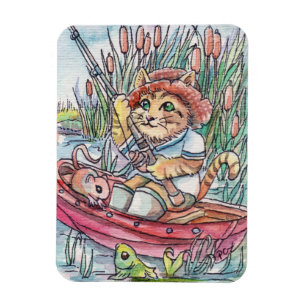Fishing Time Magnet