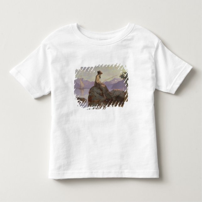 Fishing Toddler T-Shirt (Front)