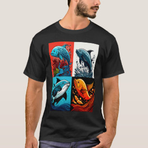 Fishing Tournament Fans Pop Big Fish Catcher T-Shirt