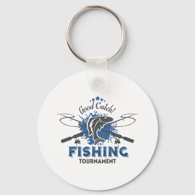 Fishing tournament key ring (Front)