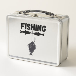 fishing tournaments metal lunch box