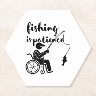 fishing tournaments paper coaster