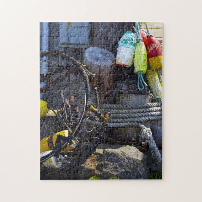 Fishing Traditions  in Oregon. Jigsaw Puzzle (Vertical)