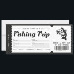 Fishing Trip Gift Ticket Voucher Certificate<br><div class="desc">EDITABLE. Fishing trip gift for your loved ones. Can also be used for your business. Personalise your voucher today! For a custom voucher/certificate,  please send me a message.</div>
