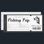 Fishing Trip Gift Ticket Voucher Certificate<br><div class="desc">EDITABLE. Fishing trip gift for your loved ones. Can also be used for your business. Personalise your voucher today! For a custom voucher/certificate,  please send me a message.</div>