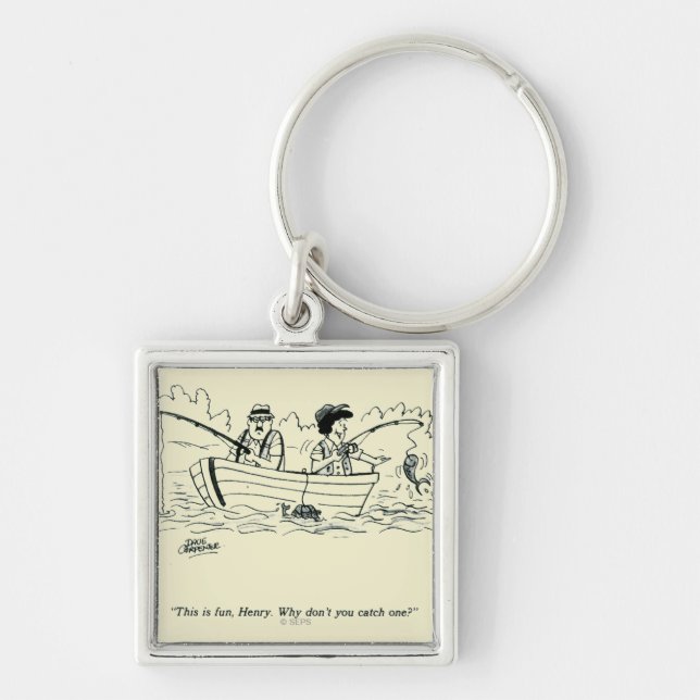 Fishing Trip Key Ring (Front)