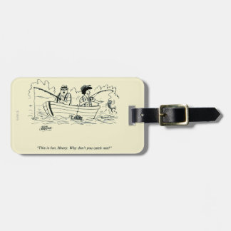 Fishing Trip Luggage Tag
