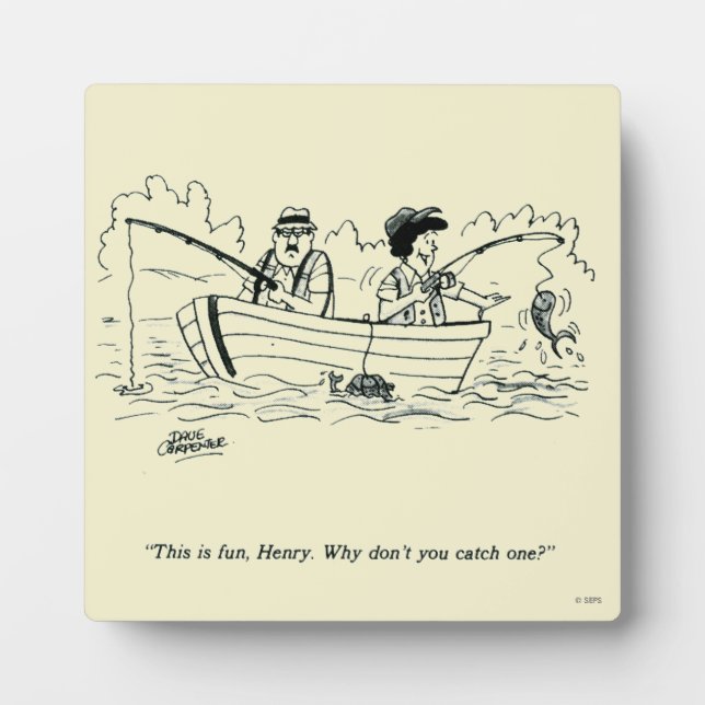 Fishing Trip Plaque (Front)