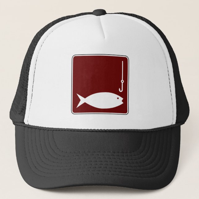 Fishing Trucker Hat (Front)