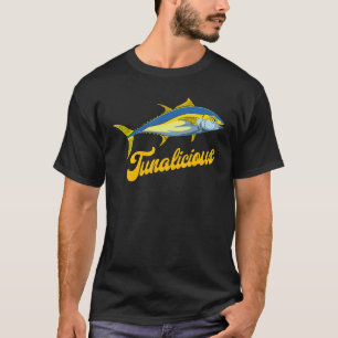 Fishing Tuna Yellowfin Fisherman Angler Saltwater T-Shirt