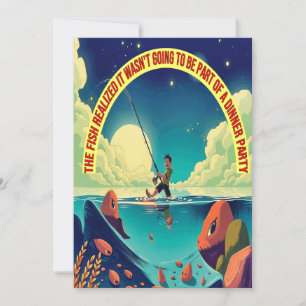 Fishing Under the Stars Invitation