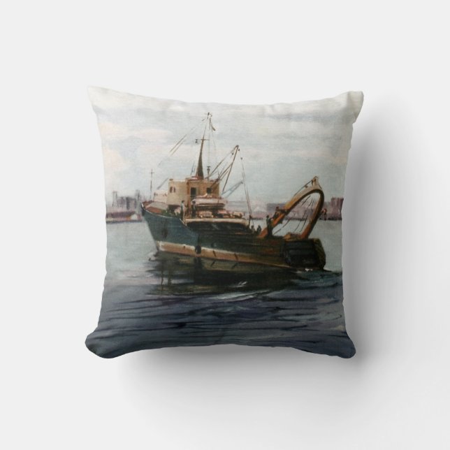 Fishing vessel/Fisheries/Fishing boat Cushion (Front)