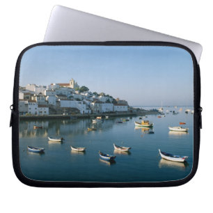 Fishing Village of Ferragudo, Algarve, Portugal 2 Laptop Sleeve