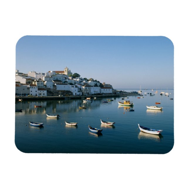 Fishing Village of Ferragudo, Algarve, Portugal 2 Magnet (Horizontal)
