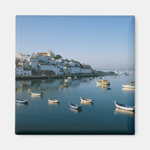 Fishing Village of Ferragudo, Algarve, Portugal 2 Magnet