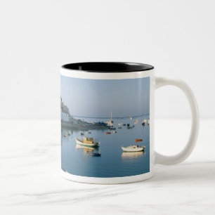 Fishing Village of Ferragudo, Algarve, Portugal 2 Two-Tone Coffee Mug
