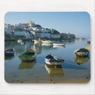 Fishing Village of Ferragudo, Algarve, Portugal Mouse Pad
