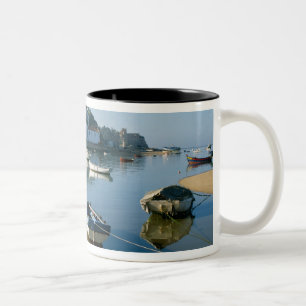 Fishing Village of Ferragudo, Algarve, Portugal Two-Tone Coffee Mug