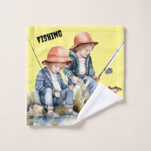  FISHING WASH CLOTH FOR KIDS