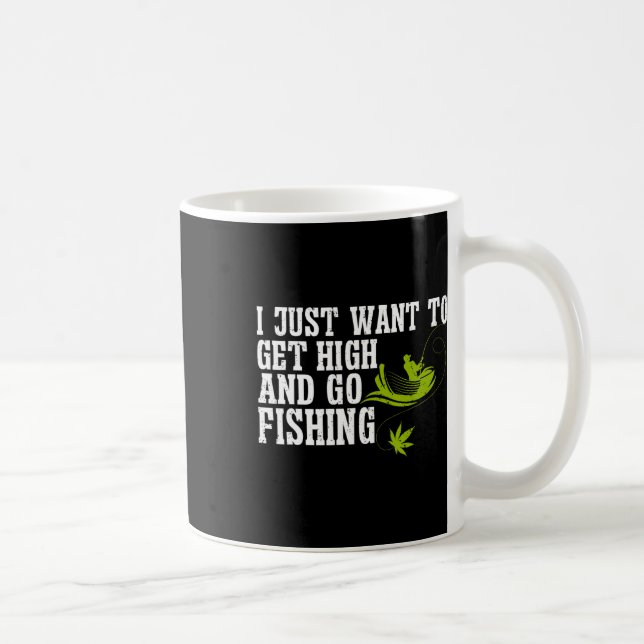 Fishing Weed Fischerman Angler 1  Coffee Mug (Right)
