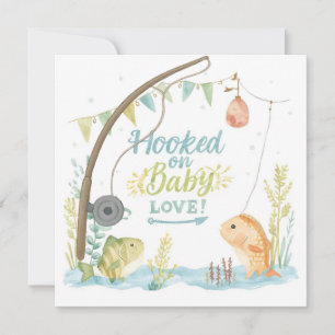 Fishing Welcome Baby   for Fishing lovers  Card