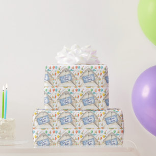 Fishing Welcome Baby for Fishing lovers Wrapping Paper