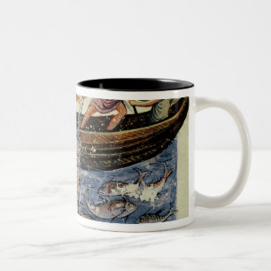 Fishing with a Net Two-Tone Coffee Mug