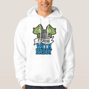 Fishing With Daddy Angling Kids Gift Hoodie