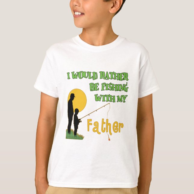 Fishing With Father T-Shirt (Front)