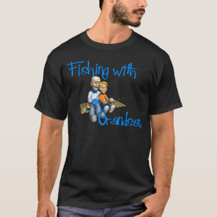 Fishing with Grandson Fishing Shirt
