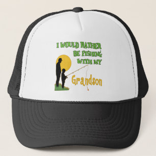 Fishing With Grandson Trucker Hat