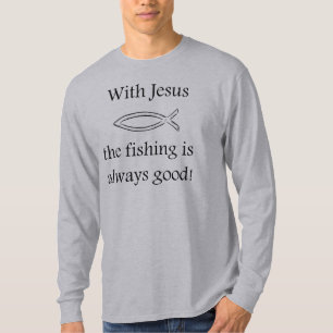 Fishing with Jesus T-Shirt