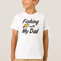 Fishing with My Dad Kids T-shirts