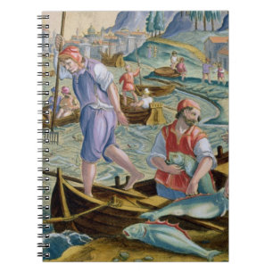 Fishing with Nets and Tridents in the Bay of Naple Notebook