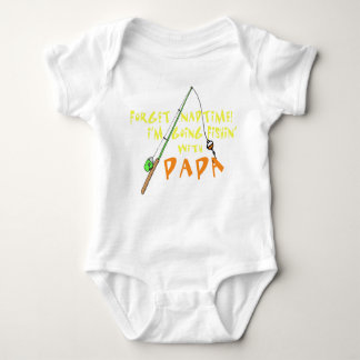 Fishing with Papa Baby Bodysuit