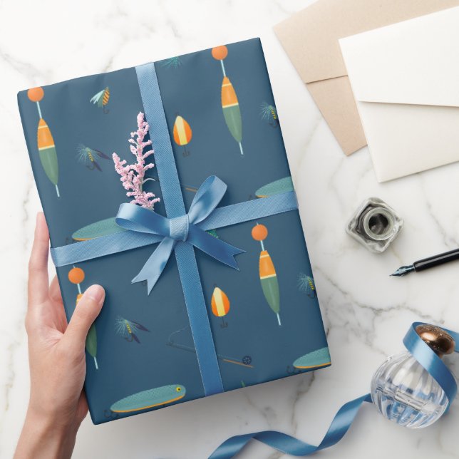 Fishing Wrapping Paper (Gifting)
