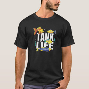 Fishkeeping Aquarium Keeper Fishkeeper Saltwater T-Shirt