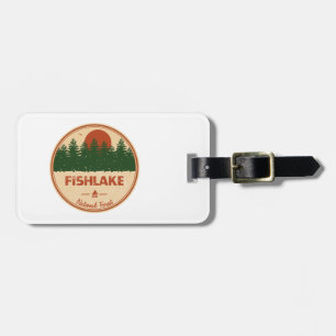 Fishlake National Forest Luggage Tag